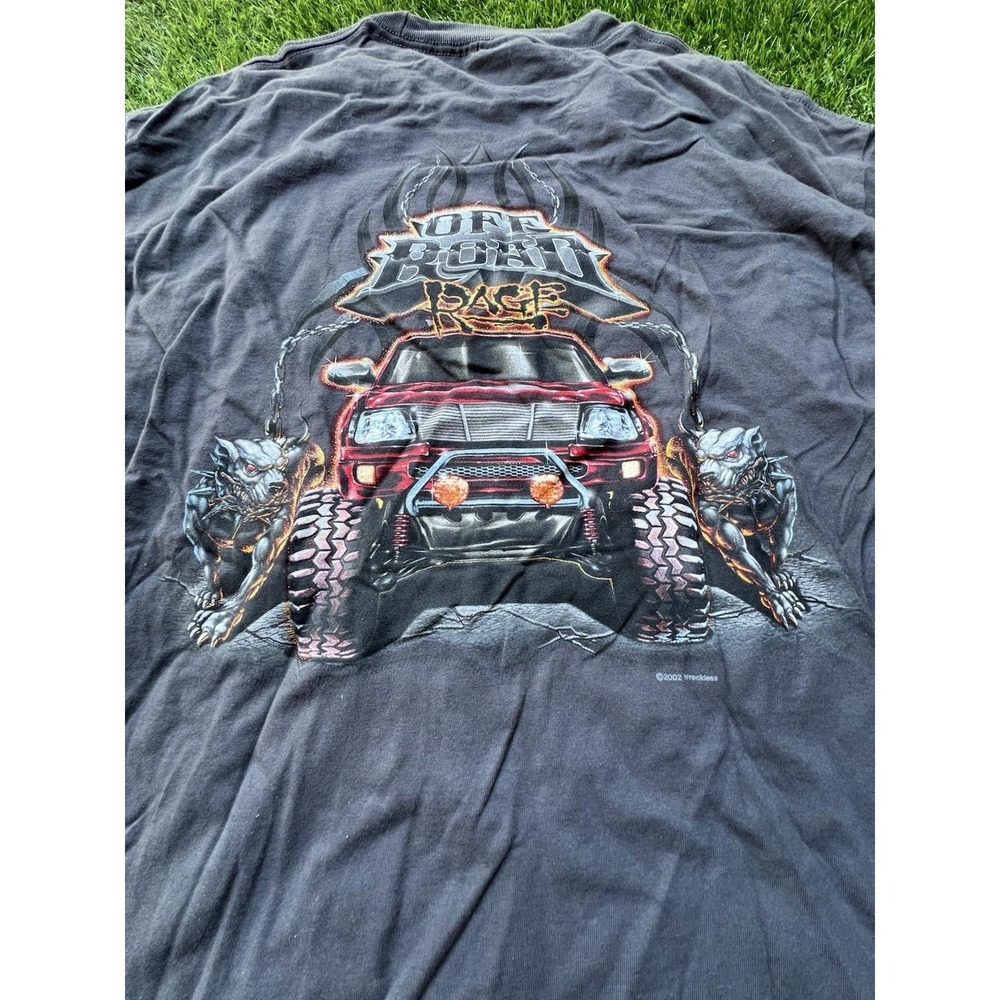 Vintage Y2K Fifth Sun "Off road race" Street Breed Graphic T-Shirt Men's XL